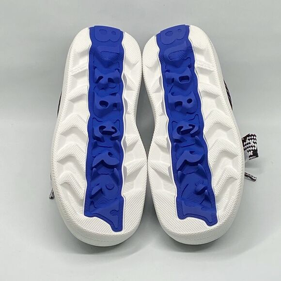 Burberry Black & White Check Knit Box Sneakers size 37 - Picture 14 of 15